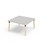 Helmi bord HT 120x120 cm sort manchet