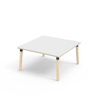 Helmi bord HT 120x120 cm sort manchet