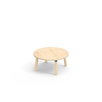 Helmi bord laminat Ø90 cm sort manchet