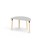 Helmi bord HT halvrunt 120-60 cm sort manchet