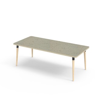 My bord linoleum 180x80 cm sort manchet