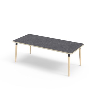 My bord linoleum 180x80 cm sort manchet