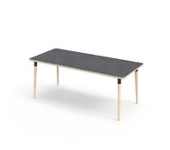 My bord linoleum 180x80 cm sort manchet