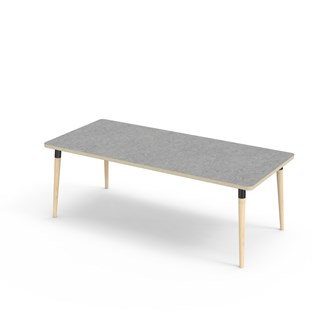 My bord linoleum 180x80 cm sort manchet