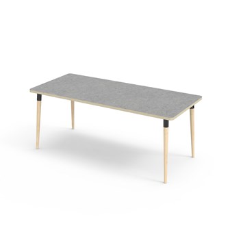 My bord linoleum 180x80 cm sort manchet