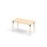 My bord akustiklaminat 120x60 cm sort manchet