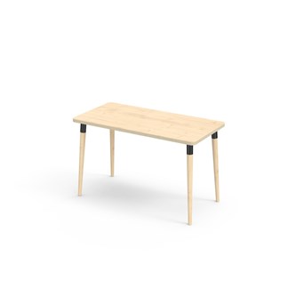 My bord akustiklaminat 120x60 cm sort manchet