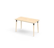 My bord akustiklaminat 120x60 cm sort manchet