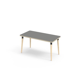 My bord akustiklaminat 120x60 cm sort manchet