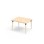 My bord laminat  100x80 cm sort manchet