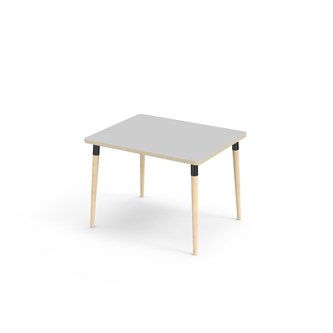My bord laminat  100x80 cm sort manchet