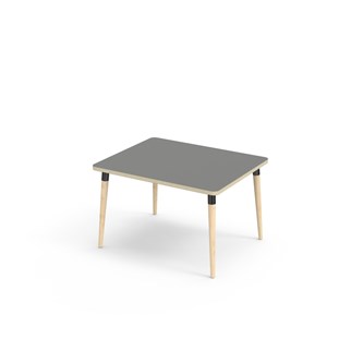 My bord laminat  100x80 cm sort manchet