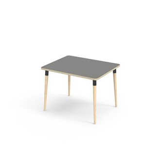 My bord laminat  100x80 cm sort manchet