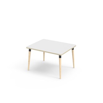 My bord laminat  100x80 cm sort manchet