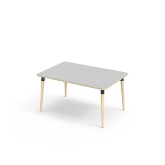My bord akustiklaminat 120x80 cm sort manchet