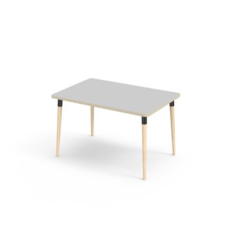 My bord akustiklaminat 120x80 cm sort manchet