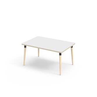 My bord akustiklaminat 120x80 cm sort manchet