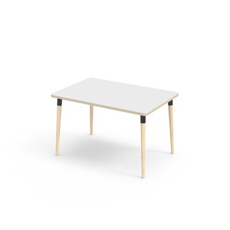 My bord akustiklaminat 120x80 cm sort manchet