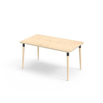My FSC bord akustiklaminat 140x80 cm sort manchet