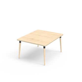 My FSC bord laminat  100x120 cm sort manchet