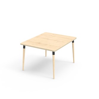 My FSC bord laminat  100x120 cm sort manchet