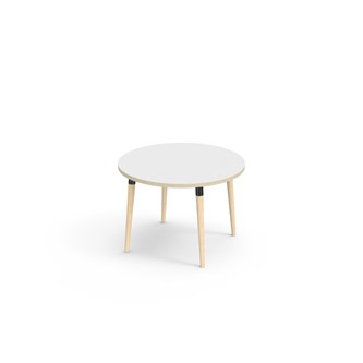 My bord akustiklaminat Ø90 cm sort manchet