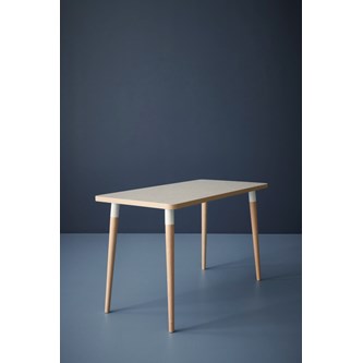 My bord HT 120x60 cm sort manchet