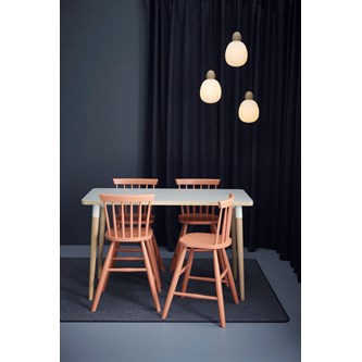 My bord HT 120x60 cm sort manchet