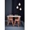 My bord HT 120x60 cm sort manchet