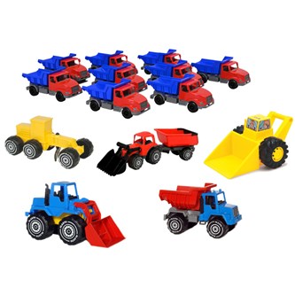 Arbejdskøretøjer 14 stk.