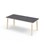 Helmi bord linoleum 180x80 cm hvid manchet