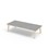 Helmi bord linoleum 180x80 cm hvid manchet