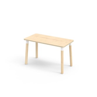 Helmi bord laminat 120x60 cm hvid manchet