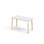 Helmi bord laminat 120x60 cm hvid manchet
