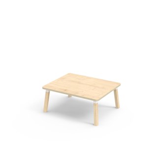 Helmi bord laminat 100x80 cm hvid manchet