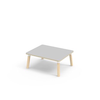 Helmi bord laminat 100x80 cm hvid manchet