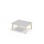 Helmi bord laminat 100x80 cm hvid manchet
