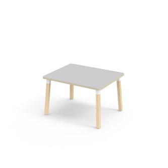 Helmi bord laminat 100x80 cm hvid manchet