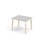 Helmi bord laminat 100x80 cm hvid manchet