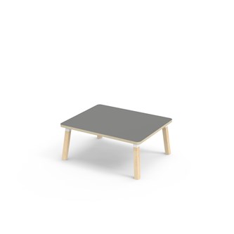 Helmi bord laminat 100x80 cm hvid manchet
