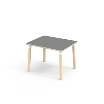 Helmi bord laminat 100x80 cm hvid manchet