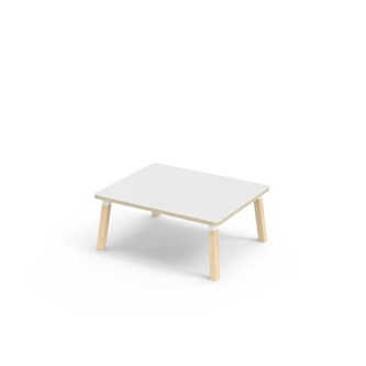 Helmi bord laminat 100x80 cm hvid manchet
