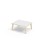 Helmi bord laminat 100x80 cm hvid manchet