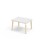 Helmi bord laminat 100x80 cm hvid manchet
