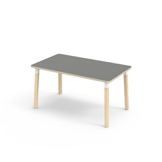 Helmi bord akustiklaminat 140x80 cm hvid manchet