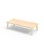 Helmi bord HT 180x80 cm hvid manchet