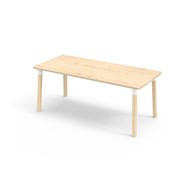 Helmi bord akustiklaminat 180x80 cm hvid manchet