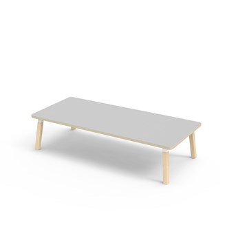 Helmi bord HT 180x80 cm hvid manchet