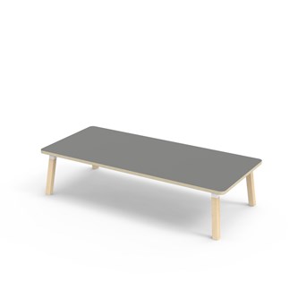 Helmi bord HT 180x80 cm hvid manchet