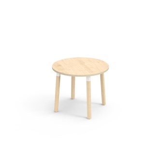 Helmi bord akustiklaminat Ø90 cm hvid manchet